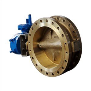 دریچه پروانه PTFE افست سه گانه