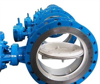 سه گانه افست EPDM دریچه پروانه